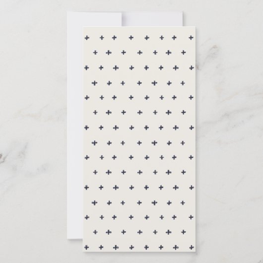 かわいい先住民バンクシアフローラany年齢誕生日招待状 サンキューカード (裏面)