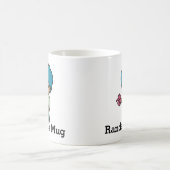 かわいい先生とハート コーヒーマグカップ (中央)