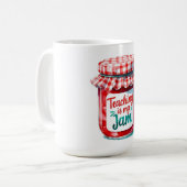 かわいい先生のためのギフト コーヒーマグカップ (正面左)