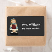 かわいい先生の名前タグ ラベル (インサイチュ)