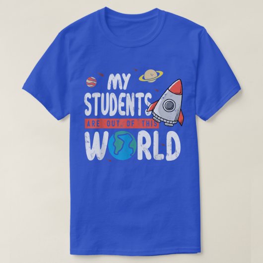 かわいい先生デザイン私の学生はこの上にない Tシャツ (デザイン正面)