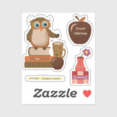 かわいい先生プランナーステッカーパック シール (シート)