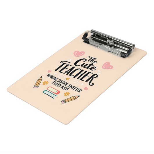かわいい先生ミニクリップボード ミニクリップボード (アングル3)
