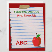 かわいい先生文具 (正面/裏面)