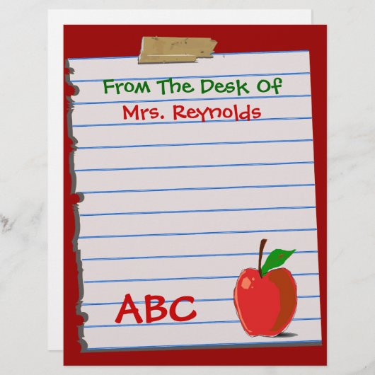 かわいい先生文具 (正面/裏面)