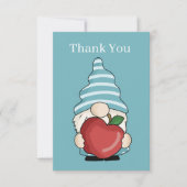 かわいい先生格言追加気持ち サンキューカード (正面)