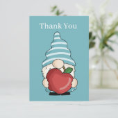 かわいい先生格言追加気持ち サンキューカード (スタンド正面)