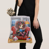 かわいい先生/誰でもトート – 戻る トートバッグ (クローズアップ)