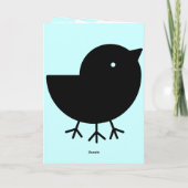かわいい八咫烏 カード (裏面)