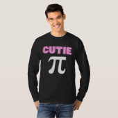かわいい円周率+面白い+数学+ジョーク+ギーク+かわいい+円周率の日 Tシャツ (正面フル)