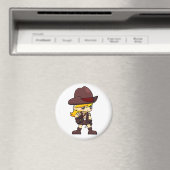 かわいい冒険少女の漫画 マグネット (インサイチュ (食洗機))