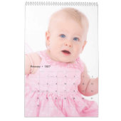 かわいい写真と家族のカレンダー カレンダー (2月 2027)