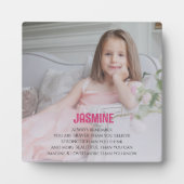 かわいい写真の引用文娘 フォトプラーク (正面)