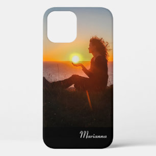 かわいい写真パーソナライズされたの名前Tufh iPhoneケース iPhone 12ケース