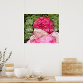 かわいい写真年カレンダー2023ポスター ポスター (キッチン)