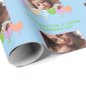 かわいい写真春チューリップ母の日の願い ラッピングペーパー (ロールコーナー)