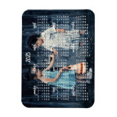 かわいい写真2025磁気カレンダー3x4マグネット マグネット (縦)