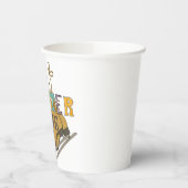 かわいい冬のアイススケート編みストッキングキャップ 紙コップ (左)