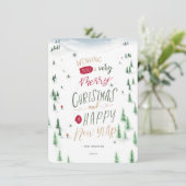 かわいい冬のアルプススキー 非写真 クリスマス (スタンド正面)