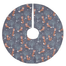 かわいい冬のキツネ