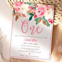 かわいい冬のクリスマスフローラ水彩写真1