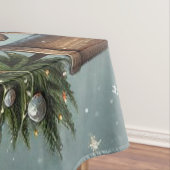 かわいい冬のクリスマス/冬雪だるま テーブルクロス (インサイチュ)