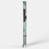 かわいい冬のクリスマス/冬雪だるま SAMSUNG GALAXYケース (右側面)