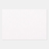 かわいい冬のスズメの水のカラーイラストレーション ラッピングペーパーシート (正面2)