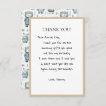 かわいい冬のテディベア柄