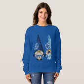 かわいい冬のフローラ格言 スウェットシャツ (正面フル)