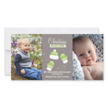 かわいい冬のミッテンスカスタムフォトクリスマス魔法