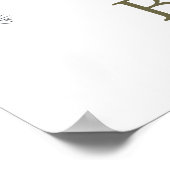 かわいい冬の北極鯨誕生会 ポスター (角)