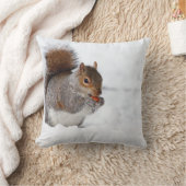 かわいい冬の景色装飾用クッション クッション (ブランケット)