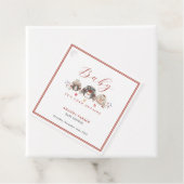 かわいい冬の服クリスマスベビーシャワー フェイバータグ (インサイチュ)