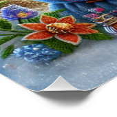 かわいい冬の格言と心地よい冬の風景 ポスター (コーナー)