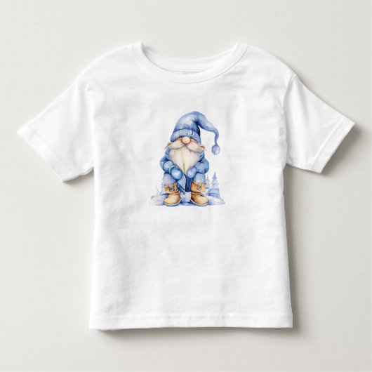 かわいい冬の格言 トドラーTシャツ (正面)
