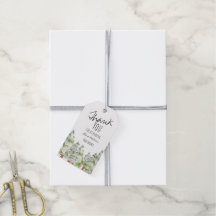 かわいい冬の森のバビシャワーメッセージカード