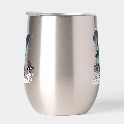 かわいい冬の魔女 (右面)