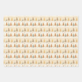 かわいい出生クリスマス ラッピングペーパーシート (正面2)