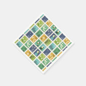 かわいい切手紙ナプキン スタンダードカクテルナプキン (角)