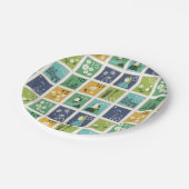 かわいい切手紙プレート ペーパープレート (アングル)