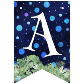 かわいい列車のエンジンテーマ バンティングフラッグ (第1の旗)