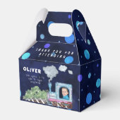 かわいい列車愛護箱 フェイバーボックス (正面サイド)