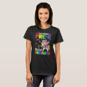 かわいい別れKプレKハロー幼稚園Dabbing Unic Tシャツ (正面フル)
