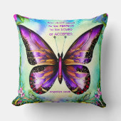 かわいい前向きと名前をカスタムする好き クッション (正面)