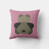 かわいい前背熊 クッション (裏面)