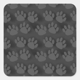 かわいい前髪の印刷パターン スクエアシール