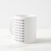 かわいい励ましの言葉 ポジティブな名言 コーヒーマグカップ (正面左)