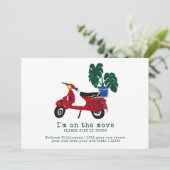 かわいい動く告知 |新しいアドレス 案内状 (スタンド正面)