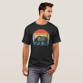 かわいい動揺してブラザーベアーサンセット Tシャツ (正面フル)